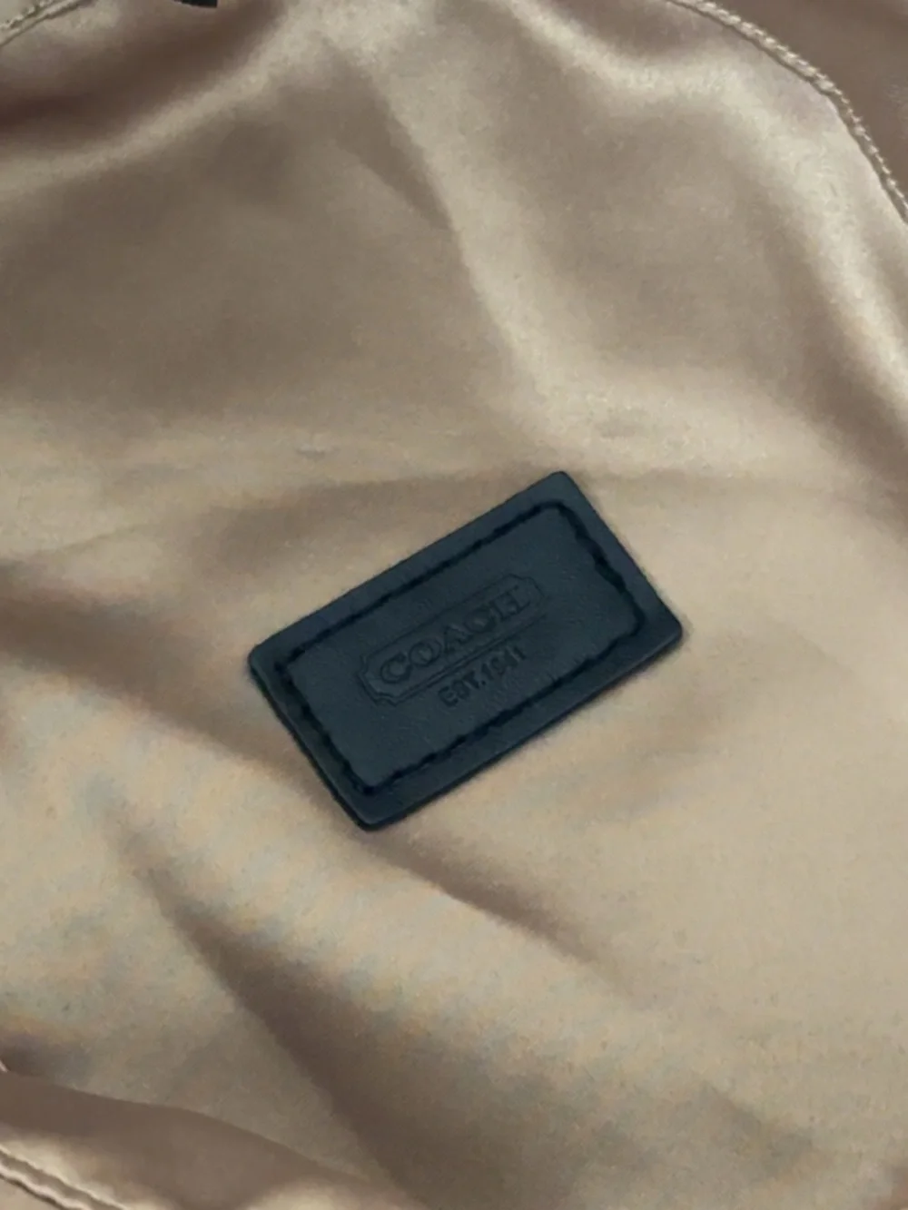 Coach Gray/Black Signature Monogram Bucket Hat Size M / L AUTHENTIC Unisex - Picture 5 of 6